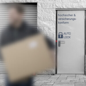 Mittelfallenschloss mit Panikfunktion